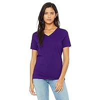 Bella Canvas 6405 Missy Jersey Short-Sleeve V-Neck T-Shirt