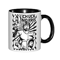 Chuck Actor Norris Mug Coffee 11oz Ceramic Cup Coffee Novelty Cups Tea Cup Water Cup Wine Mugs Fit Office Home Travel
