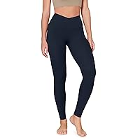 ODODOS ODCLOUD Crossover 7/8 Leggings with Back Pocket for Women, 23