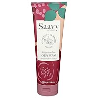 Saavy Bulgarian Rose Body Wash, 8 Ounce