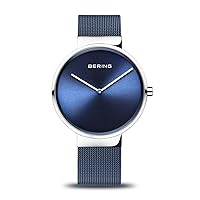 Bering Unisex Analogue Quartz Watch with Stainless Steel Strap