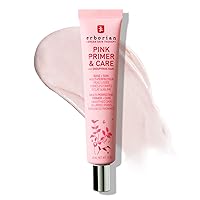 Erborian – Pink Primer & Care Multifunctional Facial Cream Balm - Primer Sets Makeup, Pore Minimizing, Skin Moisturizing and Smoothing Effects for All Skin Types - Korean Skincare - 1.5 fl. oz.