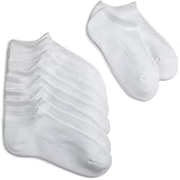 Jefferies Socks Big Boys' Seamless Toe Athletic Low Cut (Pack of 6)