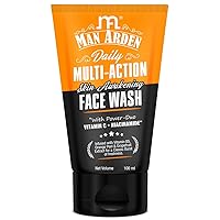 Daily Multi-Action Skin Awakening & Brightening Face Wash | With Power Duo Vitamin C + Niacinamide, 100 ml