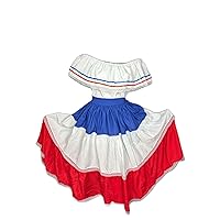 Dominican Republic Traditional Dress for Adults
