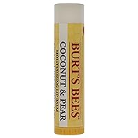 Burt's Bees 100% Natural Moisturizing Lip Balm, Coconut & Pear with Beeswax & Fruit Extracts - 1 Tube