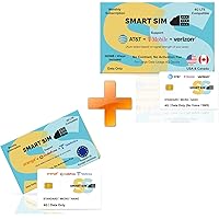 SmartSim Prepaid SIM Card USA+ Europe SIM Card