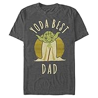 STAR WARS Best Dad Yoda Says Men's Tops Short Sleeve Tee Shirt