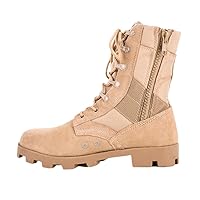 Military Training Boots, Outdoor Hiking Climbing Shoes, Army High Top Tactical Desert Boots, Work Security Shoes