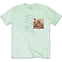 Selena Gomez Men's Polaroid Slim Fit T-Shirt XX-Large Green