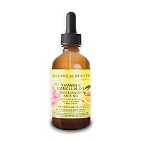 VITAMIN C CAMELLIA Oil. Moisturizing Face Oil. Anti-aging, regenerating and nourishing. 20 % Vitamin C and 100 % Pure Camellia Seed Oil. 0.5 Fl. Oz - 15 ml