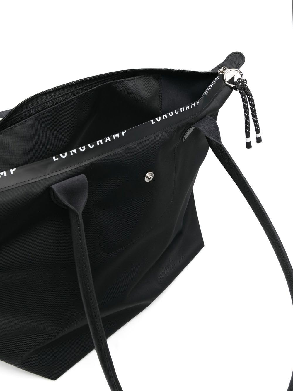 Longchamp Le Pliage Energy Large Tote Shoulder Bag, Black, Canvas