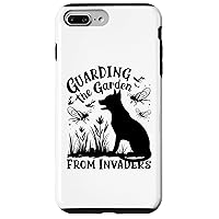 iPhone 7 Plus/8 Plus Guarding The Garden From Invaders, Dogs vs Cicadas Funny Case