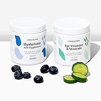 The Strength Eye Supplement Bundle | Single Multivitamin for Eyes, Mind and Body | High Absorption Hyaluronic Acid Supplements | Eye Vitamin | Eye Supplements | Anti Aging Supplement | Vision Vitamins