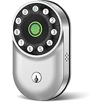 Smart Fingerprint Door Lock with Code, Keypad Lock for Front Door, Keyless Entry Door Lock Deadbolt, Electronic Deadbolt Door Lock