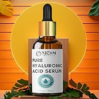 Pure Hyaluronic Acid Face Serum Anti-Aging, Plump Skin, & Reduce Wrinkles to Fight Fine Lines, & Dark Spots 1 floz/30Ml