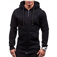 Men's Graphic Hoodies Casual Camouflage Sports Sweatshirt Long Sleeve Zipper Hooded Jacket Coat