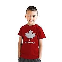 Youth Eh Team Canada T Shirt Funny Canadian Shirts Kids Novelty T Shirt Hilarious