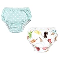 Hudson Baby Unisex Baby Swim Diapers, Ice Cream, 18-24 Months