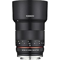 Rokinon 85mm f/1.8 Manual Focus Lens for Sony E Mount Nex Series Cameras - Black
