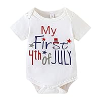 Infant Boys Striped Shirt Day Short Sleeve Letter Prints Romper Bodysuits Newborn Clothes New Baby Boy Gift