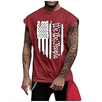 Tank Tops Men,Plus Size Training Summer Fashion Sleeveless Printed Casual Shirt Bodybuilding Muscle Solid Vest