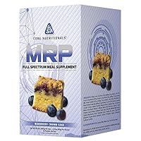 Core Nutritionals Platinum MRP Full Spectrum Meal Replacement, Sustained Release For All Day Amino Acid Support, 27G Protein, 2.43 oz Per Packet, 10 Packets (10 Packets, Blueberry Crumb Cake)