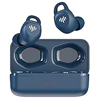 Iluv Protection Wireless Earphone Case with Accessory Storage Pocket, Carabiner Clip, Sturdy Zipper; Compatible with Apple AirPods, Samsung Buds