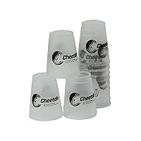 Cheetah Stacking Cup Clear 12 cups, Can use all of ages, Cup selected by Australian national team
