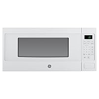 GE PEM31DFWW Profile 1.1 Cu. Ft. White Countertop Microwave