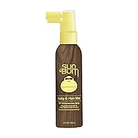 Original SPF 30 Sunscreen Scalp and Hair Mist I Vegan and Hawaii 104 Reef Act Compliant (Octinoxate Oxybenzone Free) I Broad Spectrum UVA/UVB Sunscreen Spray with Vitamin E I 2 OZ