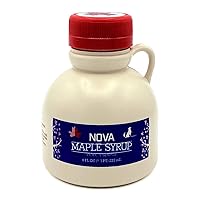 Nova Maple Syrup - Pure Grade-A Dark Robust Maple Syrup (Half Pint)
