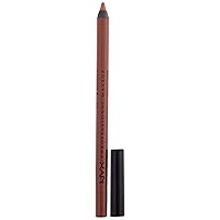 NYX PROFESSIONAL MAKEUP Slide On Lip Pencil, Lip Liner - Sugar Glass (True Nude With Yellow Undertone)