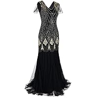 Womens Cocktail Dresses 2023 Vintage 1920s Bead Fringe Sequin Lace Party Cocktail Prom Dress New Years Eve Dress