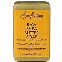 SheaMoisture Bar Soap For Body And Face For Dry Skin With Raw Shea Butter Paraben Free 8 oz