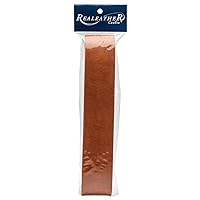 Realeather Crafts SS15042-02 Leather Strip, 1.5 by 42-Inch, Medium Brown