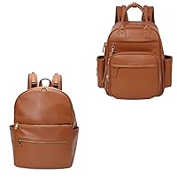Diaper Bag Backpack,Leather Baby Bag,Travel Diaper Backpack&Diaper Bag Backpack Baby Diaper Bag