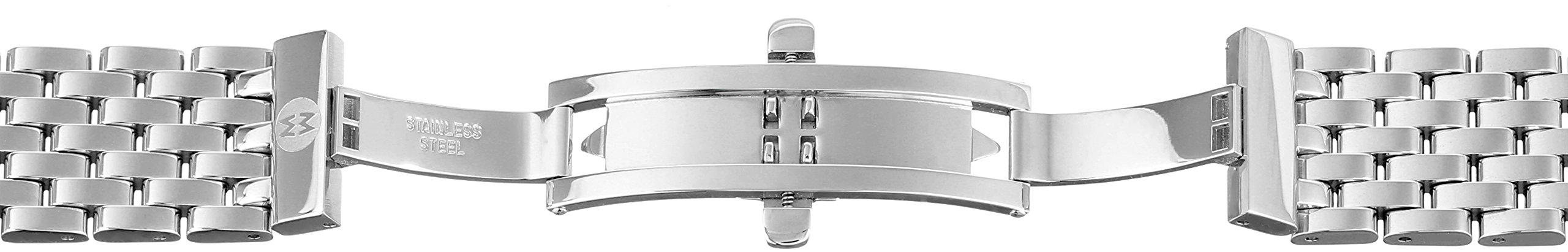 MICHELE MS16FK235009 Serein 16mm Diamond & Stainless Steel Two Tone Watch Bracelet