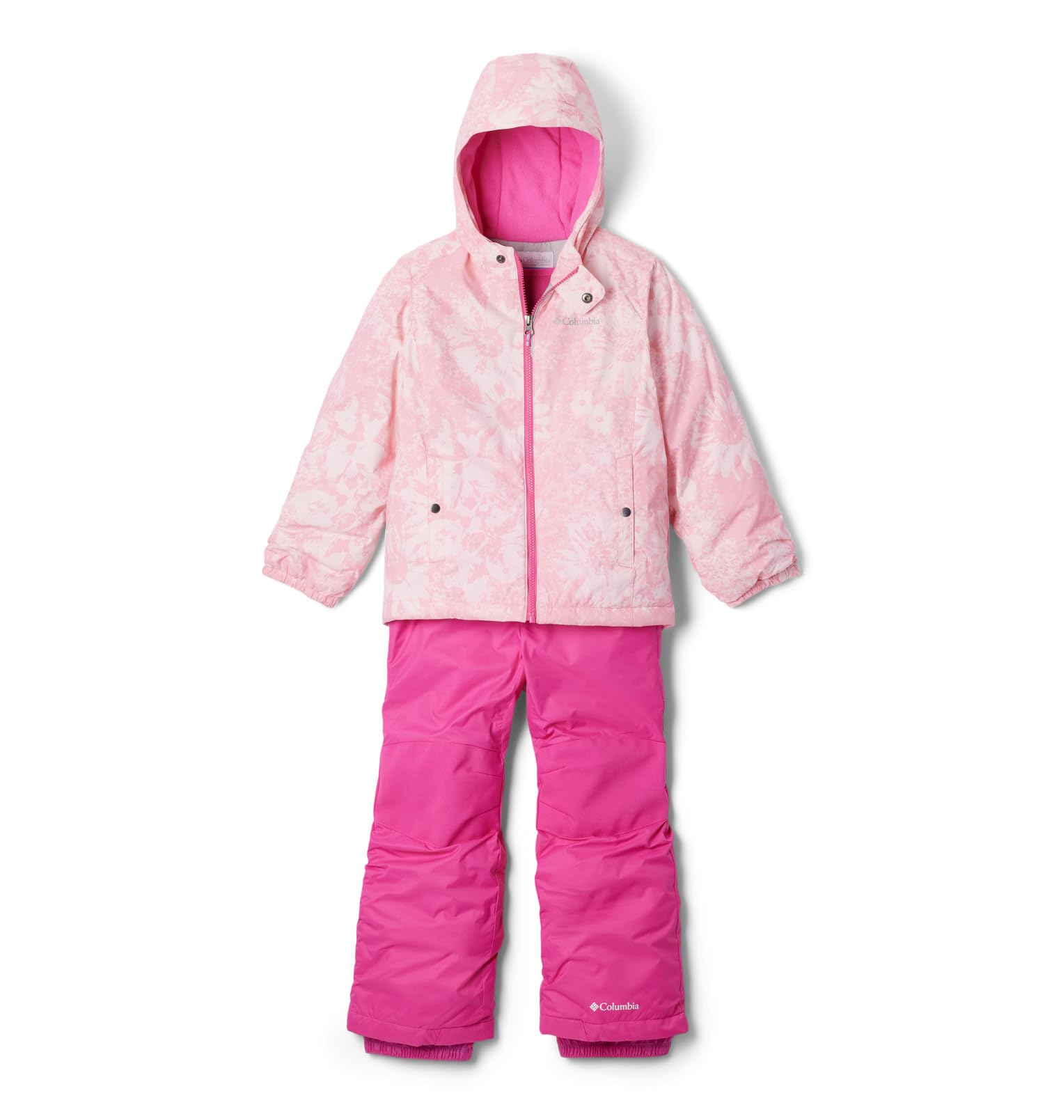 Columbia Toddler Unisex Frosty Slope Set, Pink Orchid Whimsy, 4T