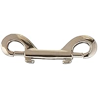 Sammons Preston 54252 Double-Ended Chain Snap, Silver Clip