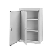 Lakeside Manufacturing Double Door Narcotic Cabinet, White