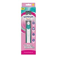 Spinbrush Smart Clean Kids Electric Toothbrush, Shimmery Sparkle, Battery-Powered