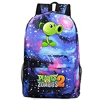 Plants vs. Zombies Game Cosplay Daypack Casual Backpack Day Trip Travel Bag Galaxy A /2