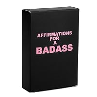 Badass Affirmation Cards - Daily Motivational and Inspirational Cards for Women