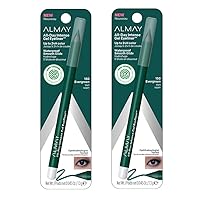 Pack of 2 Almay All-Day Intense Gel Eyeliner, Evergreen 150