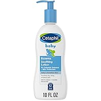 Cetaphil Baby Eczema Soothing Lotion, Colloidal Oatmeal, Paraben Free, Hypoallergenic, Dry Skin, 10 Fluid Ounce