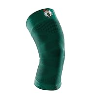 Bauerfeind Sports Compression Knee Support NBA Boston Celtics - Lightweight Design with Gripping Zones for Basketball Knee Pain Relief & Performance (Celtics, M)