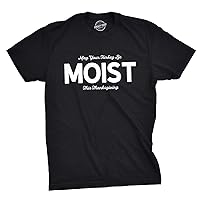 Crazy Dog T-Shirts Mens May Your Turkey Be Moist This Thanksgiving Tshirt