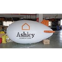 Air-Ads 4M 13ft Giant Inflatable Advertising Blimp/Flying Helium Balloon/Your Logo (PVC)