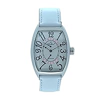 Gallucci Ladies Casual Automatic Wrist Watch with Retrograde Second Hands and Barrel Shape Case